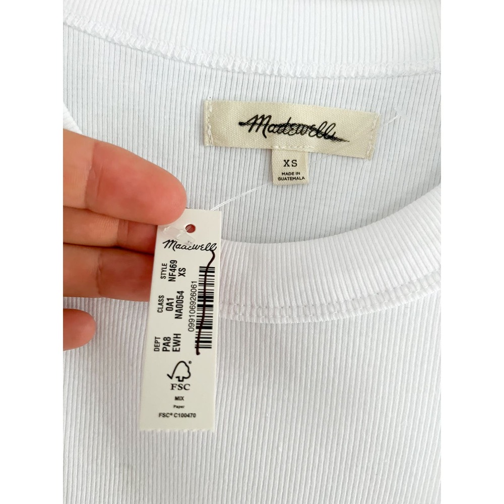 Madewell White Tank Top - Picture 4 of 7